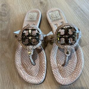 Tory Burch Women's Tan Miller Sandals